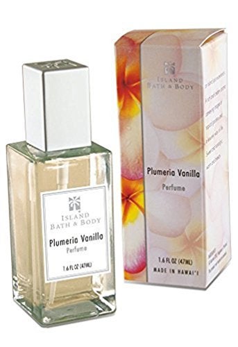 Tikimaster Island Bath Body Plumeria Vanilla Perfume 16oz