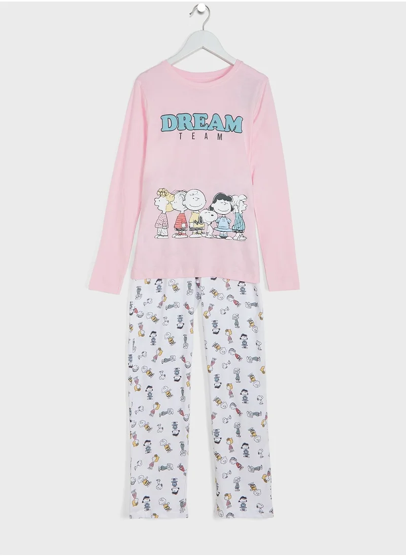 Peanuts Youth Peanuts Pyjama Set