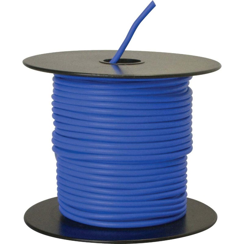Southwire 55669423 Primary Wire 14Gauge Bulk Spool 100Feet Blue - Image 2