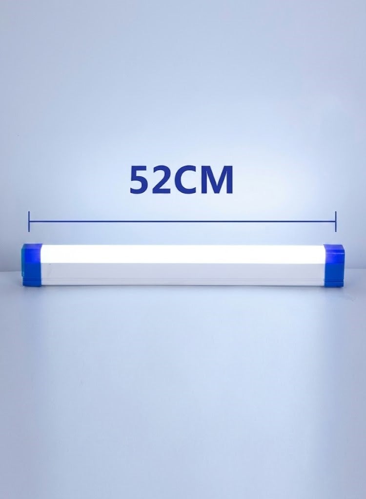 Portable Magnetic LED Tube Light USB T550 (52cm) - Rechargeable Wireless Light Strip for Under Cabinet Use for Camping, Wardrobe, Kitchen, and Home Power Outages. - Image 1