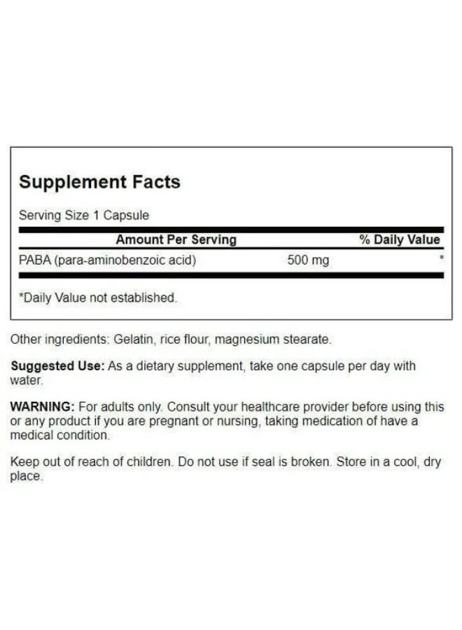 سوانسون بابا 500 ملغ 120 كبسولة - Image 2