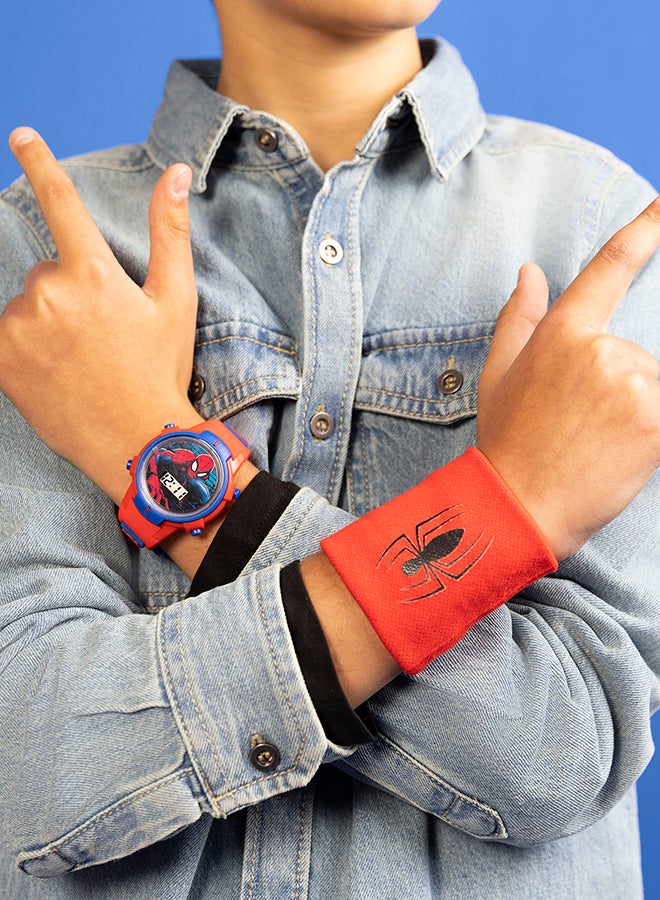 Disney Boy's Digital Round Shape Silicone Wrist Watch SPD40012ARG - 35 Mm - Image 3