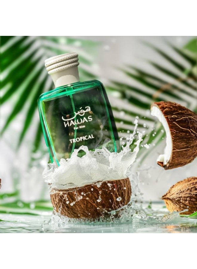 HAWSS Hawas Tropical For Him EDP, 100ml - Image 2
