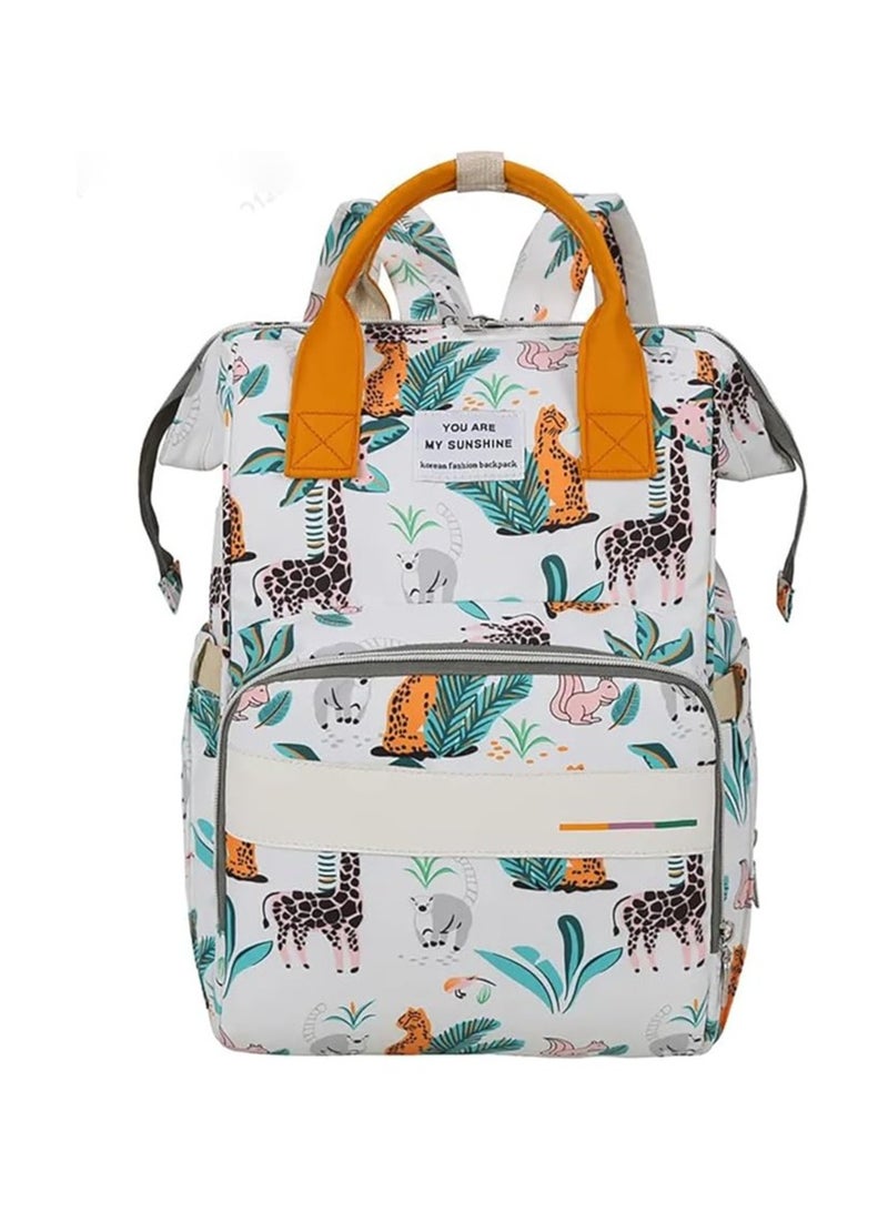 Newborn Baby Diaper Bag Giraffe  - Image 1