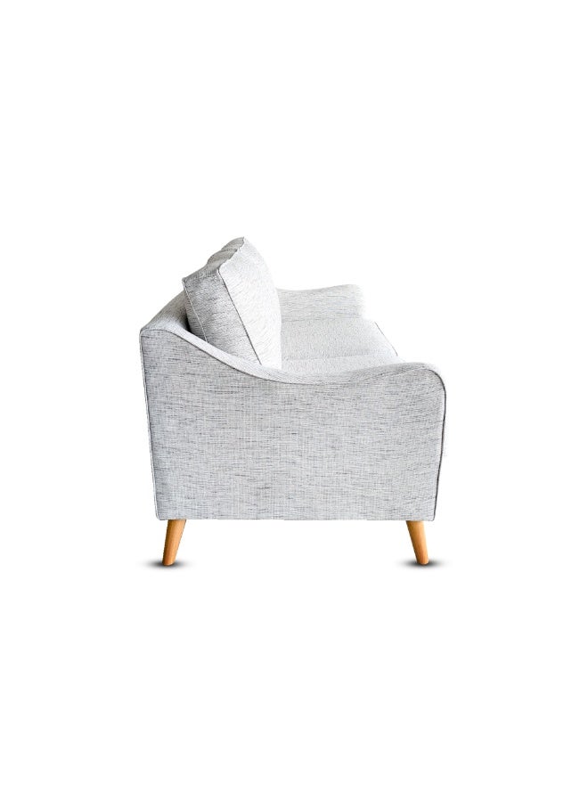 ROTAI ROTAI Maddox Sofa 3-Seater with 2-Year Warranty | Soft Fabric Upholstery | D28 High-Density Foam | Spring Seat Support | Pine Wood Frame | Modern Living Room Couch - Image 3