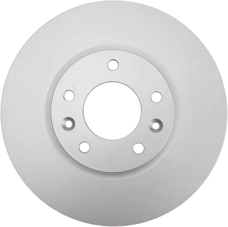 TRQ Front Brake Rotor Set G Coated Vented Compatible with 2006-2012 Ford Fusion 2007-2012 Lincoln MKZ 2006 Lincoln Zephyr 2006-2013 Mazda 6 2006-2011 Mercury Milan - Image 5