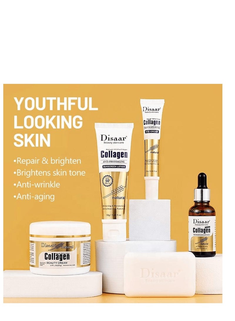ديسار مجموعة العناية بالبشرة من ديسار 100٪ كولاجين 5 قطع - Image 3