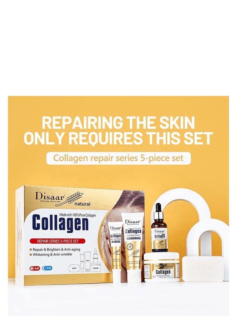ديسار مجموعة العناية بالبشرة من ديسار 100٪ كولاجين 5 قطع - Image 5