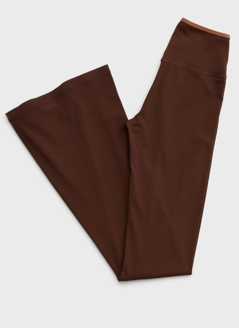 Aerie High Waist Flared Leggings