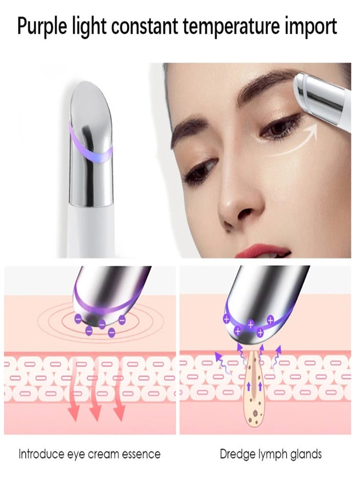 Home Radio Frequency Eye Massager, Suitable For Use With Eye Cream To Reduce Fine Lines - Image 5