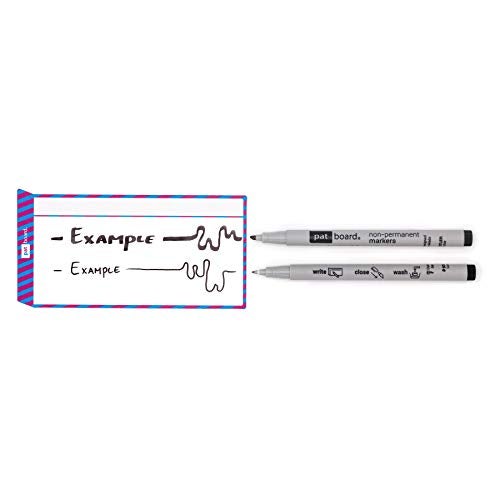 PATBOARD - modubooq - Non-permanent Markers Black 1x (0.6mm) - Wet Erase Pen - F - Image 3