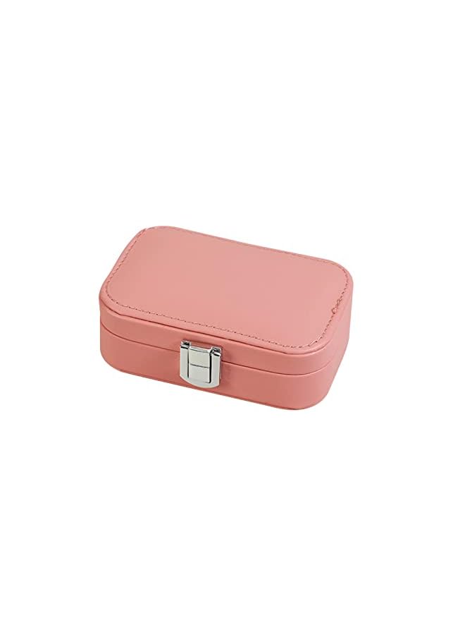 IAF color double layer earrings storage box p necklace earrings ring jewelry box portable jewelry box - Image 2