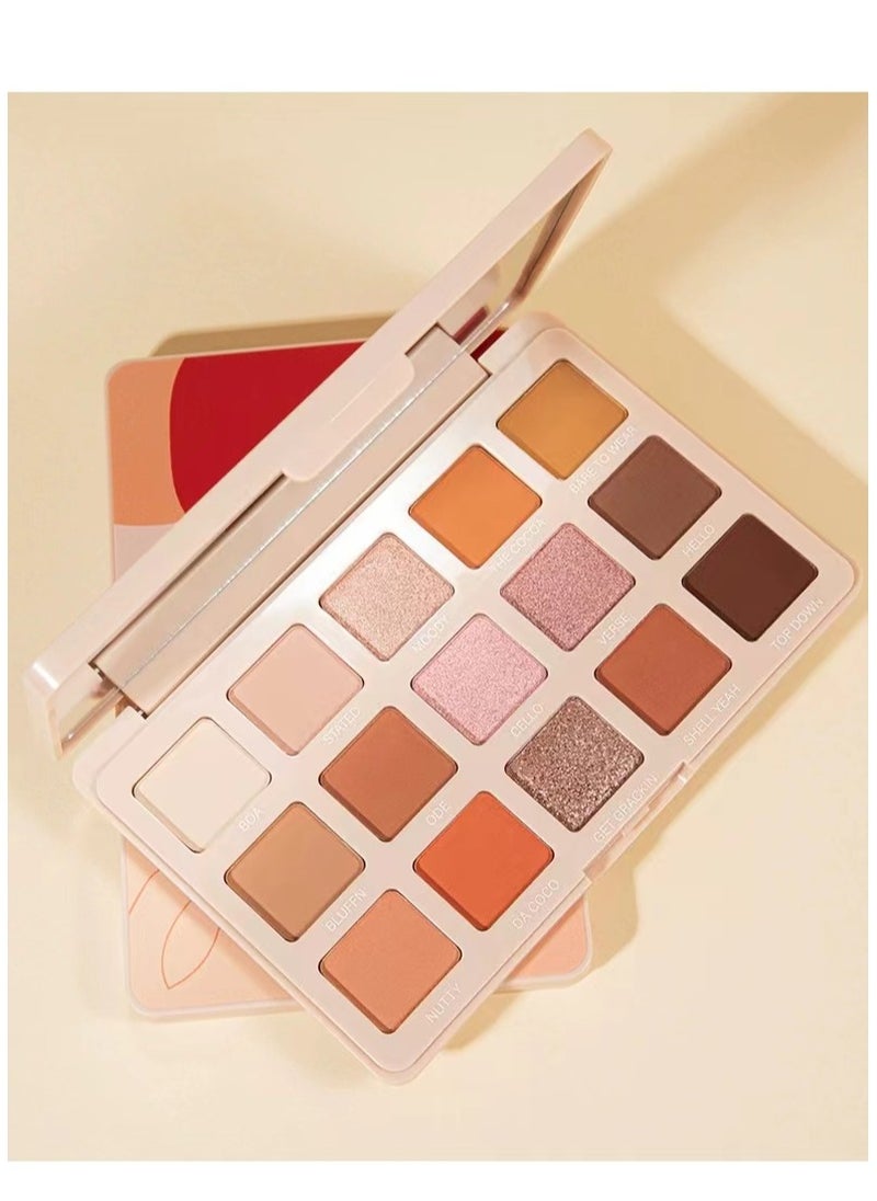 Pudaier Cosmetics - Eyeshadow Palette Multicolour, Trend 15 Colors #1 - Image 1