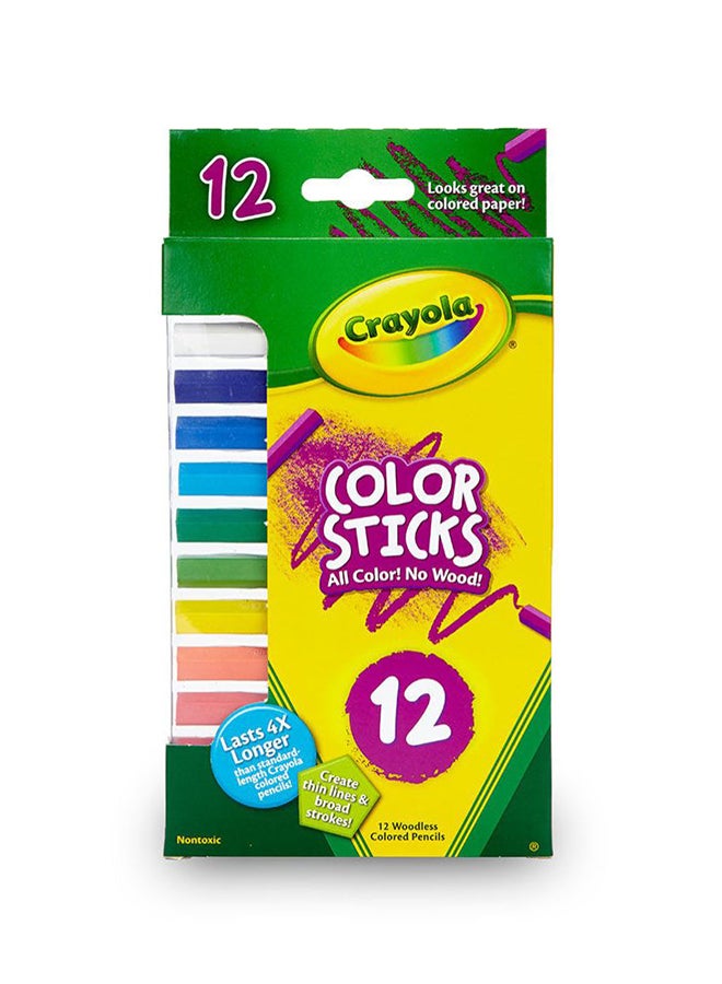 Crayola أقلام لون، ١٢، عدد-متنوع - Image 3