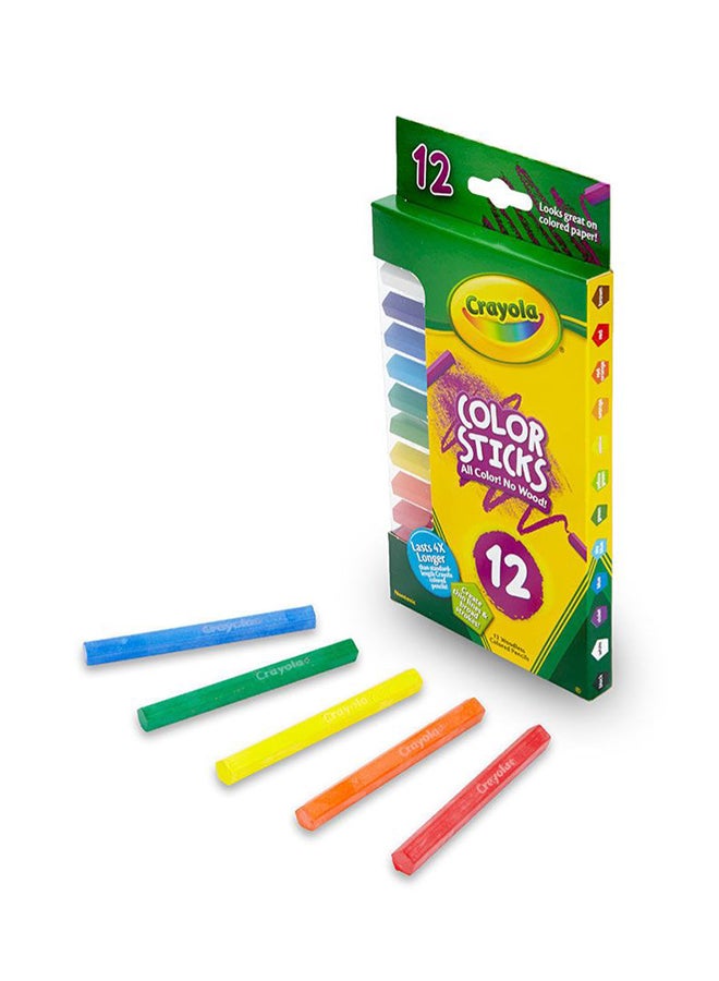Crayola أقلام لون، ١٢، عدد-متنوع - Image 1