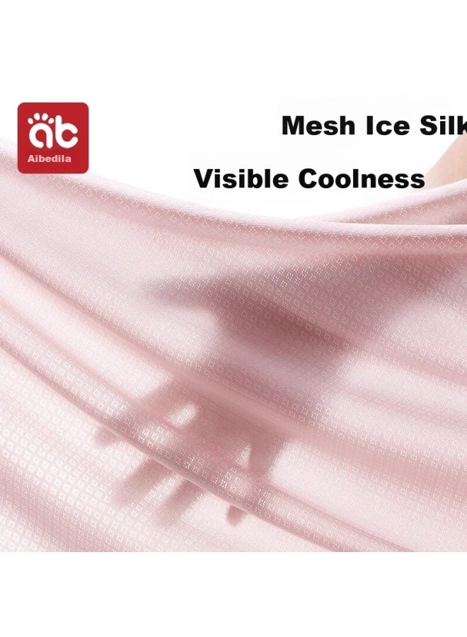 AIBEDILA Aibei Dila Children's Underwear Girls' Ice Silk Seamless Four-corner Shorts For Medium And Large Children Flat Angle Girls Baby Girls Summer Thin Section - Image 5