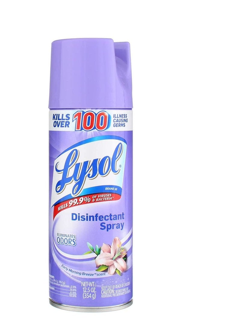 Lysol - Lysol 12.5 oz. Disinfectant Spray Early Morning Breeze - Image 1