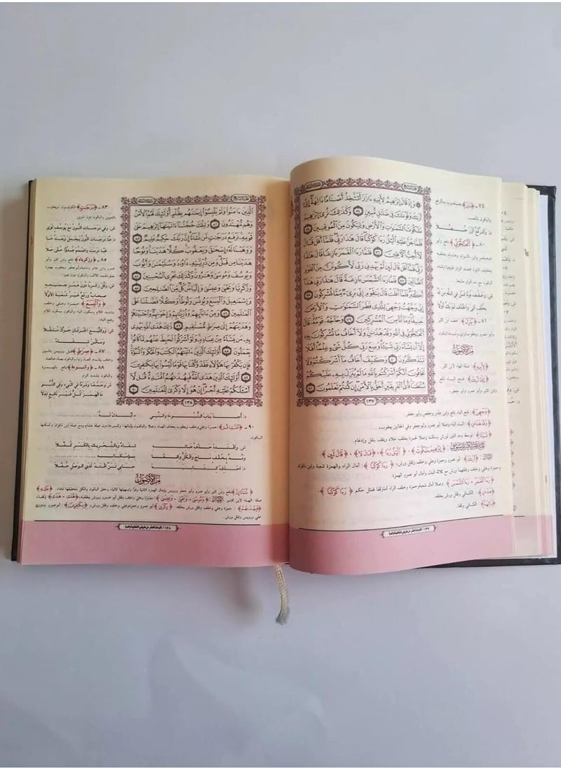 REBENUO - The ten transmitted readings from the Shatibiyyah and Al-Durrah paths in the margin of the Holy Quran - Image 1