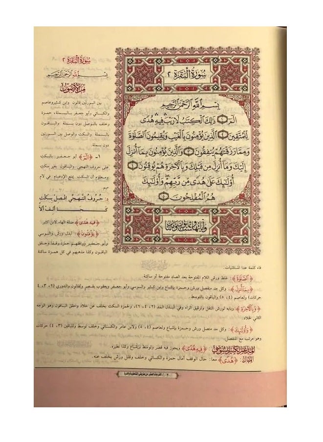 REBENUO - The ten transmitted readings from the Shatibiyyah and Al-Durrah paths in the margin of the Holy Quran - Image 1