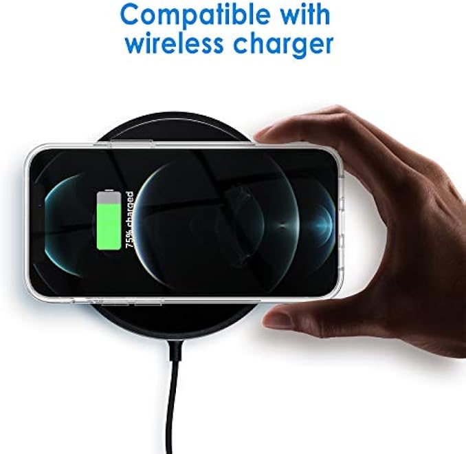 JETech Case for iPhone 12 Pro Max 67Inch NonYellowing Shockproof Phone Bumper Cover AntiScratch Clear Back Clear - Image 2