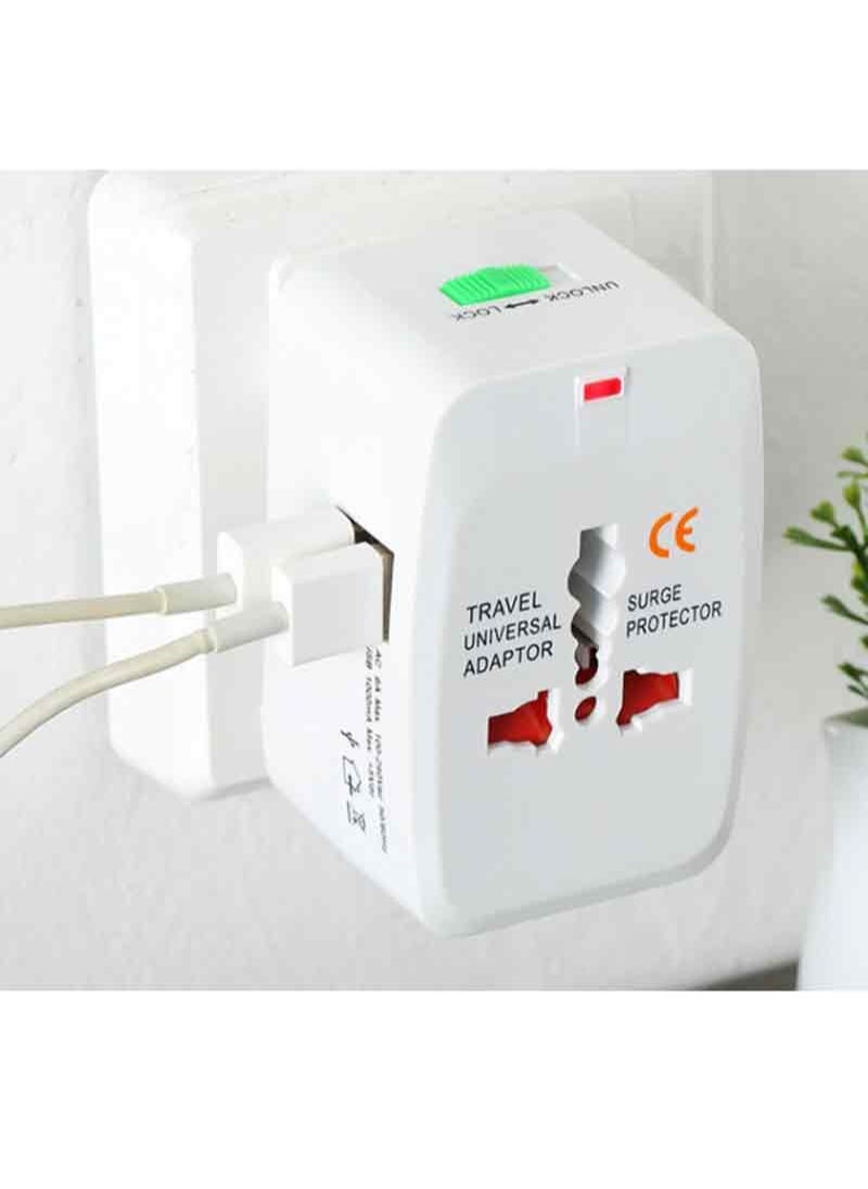 Universal Travel Adapter, Wall Charger With 2USB Ports - pzsku/Z0CE40246F8009E66A8E6Z/45/_/1717742335/5137957d-e4fa-4e5b-bafd-3268565feba8