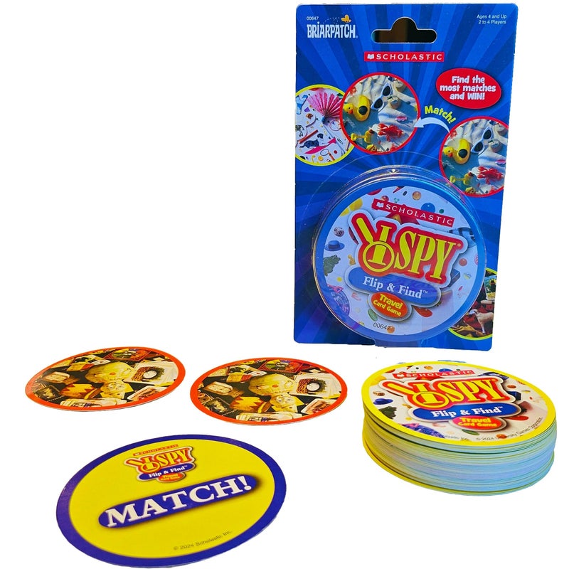 Briarpatch I SPY Flip Find Travel Card Game Based On Search and Find Books Preschool Learning for Kids - Image 3