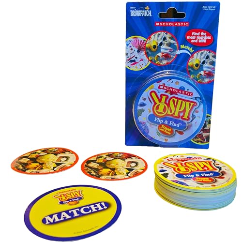 Briarpatch I SPY Flip Find Travel Card Game Based On Search and Find Books Preschool Learning for Kids - Image 1