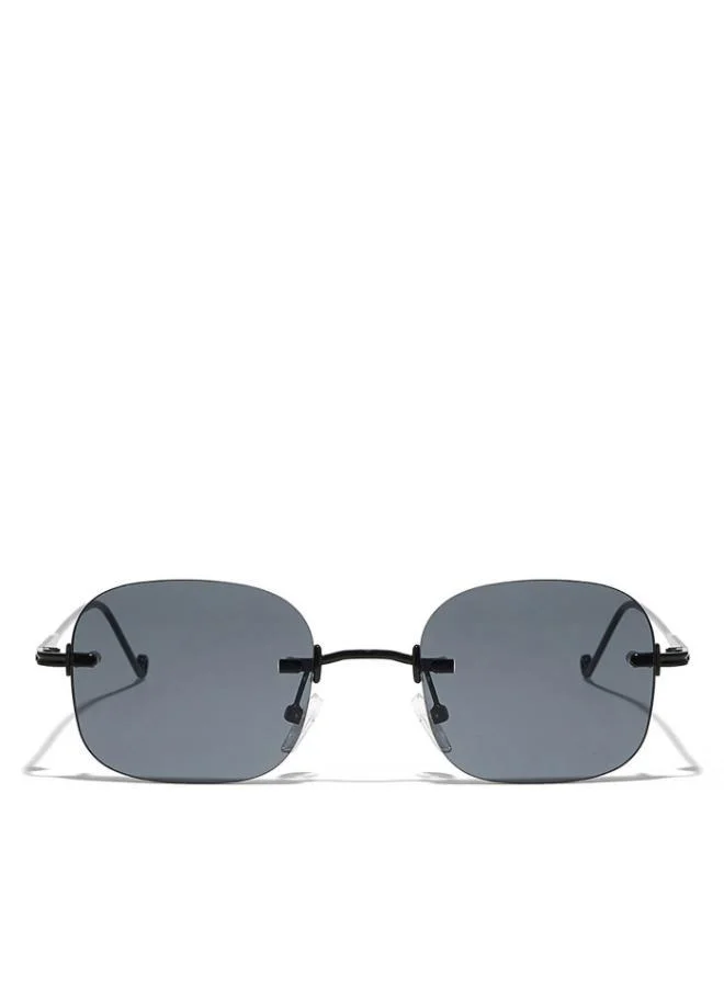 Blackout ANGELINA Women Black Sunglasses - Frame Material: Metal- Frame Color: Black-Lens Color: Gray  - Full Rim