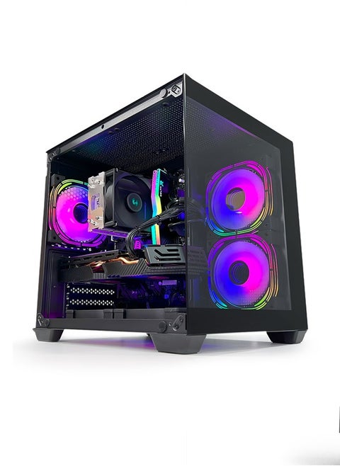 Rook IX Gaming PC - Intel Core i5-11400F Processor | AMD Radeon RX 580 8GB GPU | 16GB DDR4 RAM | 500GB M.2 NVMe SSD | Air Cooler | H510 MOBO | 500W 80+ PSU | WiFi/BT/Windows 11 Pro | Game Sekret Desktop Computer Tower