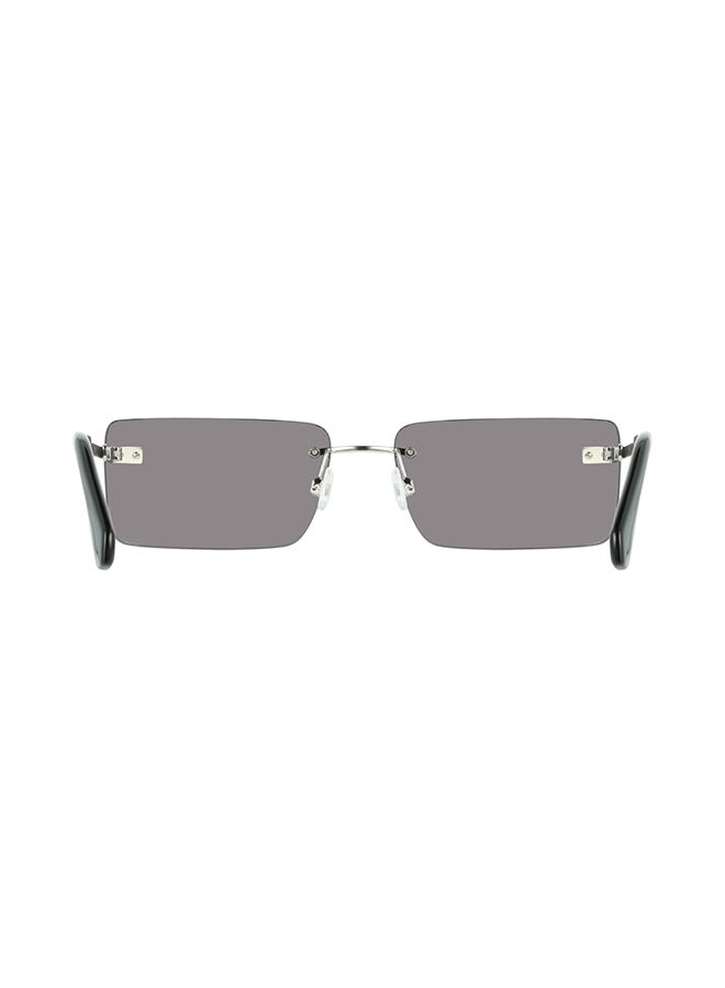 Calvin Klein Jeans 3 PC SCREW MOUNT METAL CALVIN KLEIN JEANS SUN CKJ25206S 6116 (043) SILVER/BLACK - Image 3