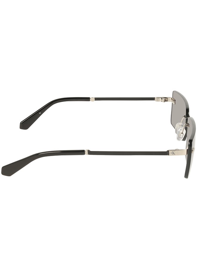 Calvin Klein Jeans 3 PC SCREW MOUNT METAL CALVIN KLEIN JEANS SUN CKJ25206S 6116 (043) SILVER/BLACK - Image 5