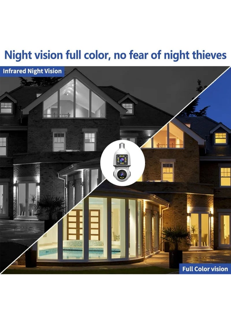 360-Degree Vigilance: Full HD WiFi Security Camera with 2-Way Audio, Night Vision – Your All-in-One Home Surveillance and Baby Monitoring Solution