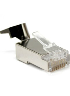 CAT7 SFTP Shielded Connector 8 Pin CAT 7 RJ45 Connector CAT7 Modular Plug Gold Plated 50U