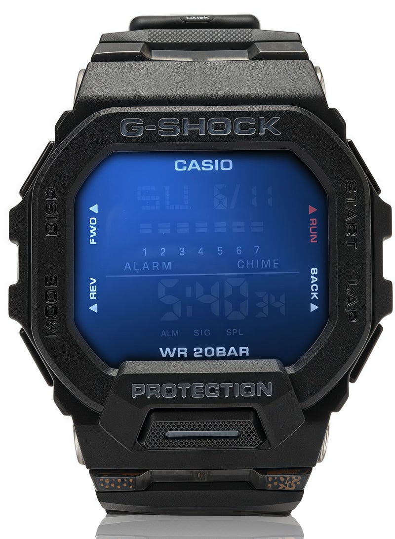 Casio G-Shock Men's Watch - Black Resin Digital Sports Watch - Image 3