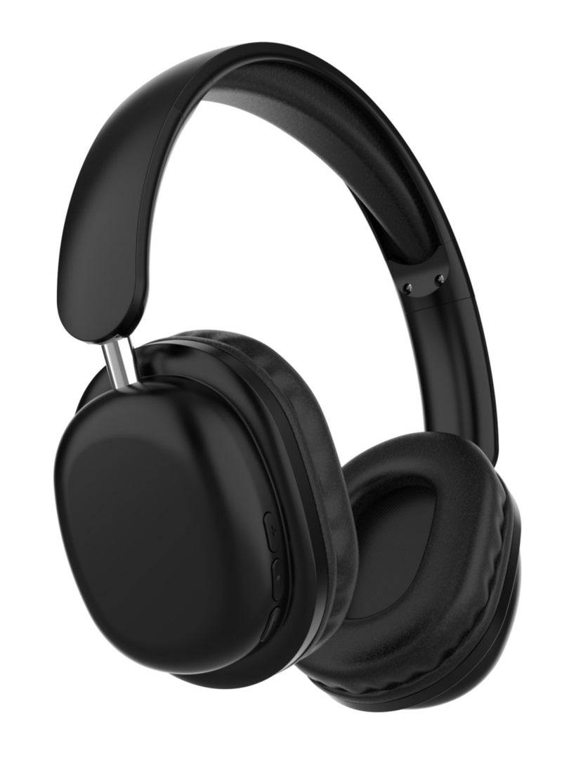 Rock Pow Bluetooth Over Ear Headphones Foldable and Rotatable Wireless Wired Headset with Microphone for Cell PhoneLaptop1 Bluetooth 5.3v Hi-Res Sound Comfortable Fit - Image 1