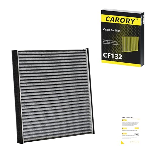 Carory Cabin Air Filter wActivated Carbon for Toyota Camry 20022006 Sienna 20042010 Avalon 20002004 Lexus RX350 20072009 ES330 20042006 OE 8713906030 YZZ05 CF10132 - Image 1