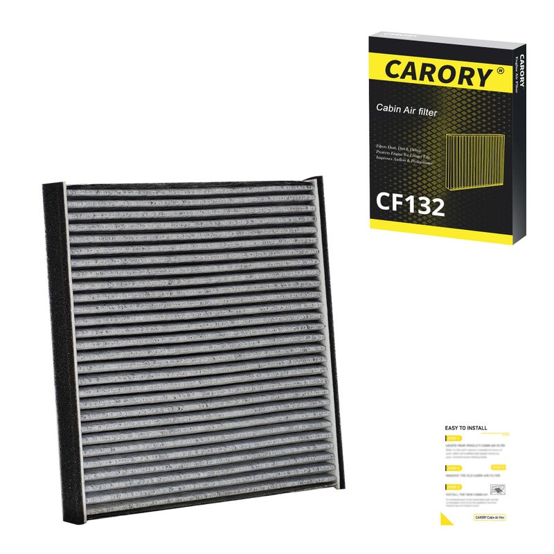 Carory Cabin Air Filter wActivated Carbon for Toyota Camry 20022006 Sienna 20042010 Avalon 20002004 Lexus RX350 20072009 ES330 20042006 OE 8713906030 YZZ05 CF10132 - Image 3