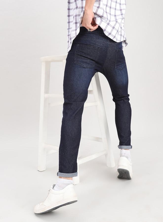 The Indian Garage Co Men Low Rise Slim Fit Solid Jeans - Image 3