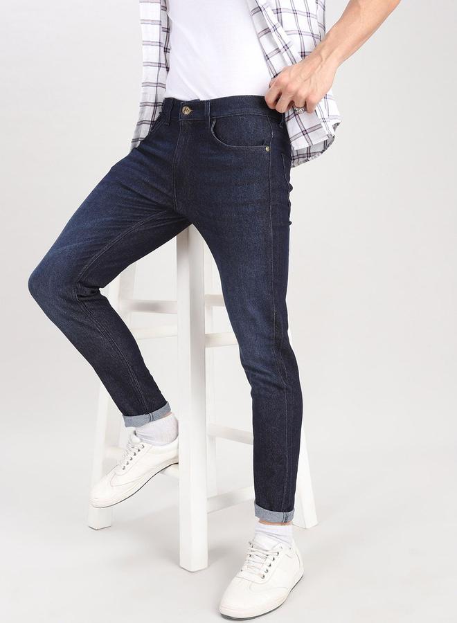 The Indian Garage Co Men Low Rise Slim Fit Solid Jeans - Image 2