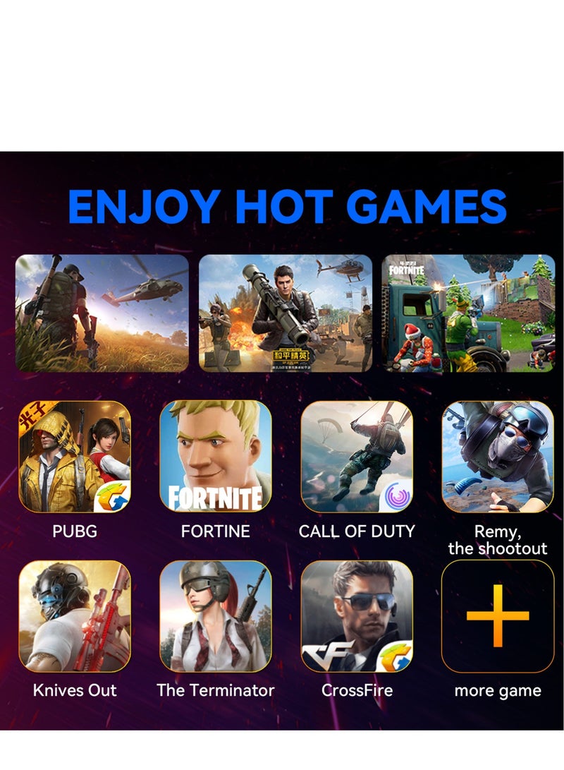 Beauenty Mix Elite mobile gaming keyboard and mouse 4-piece set (Mix Elite converter+K12 keyboard+G2mouse+stand) - Image 5