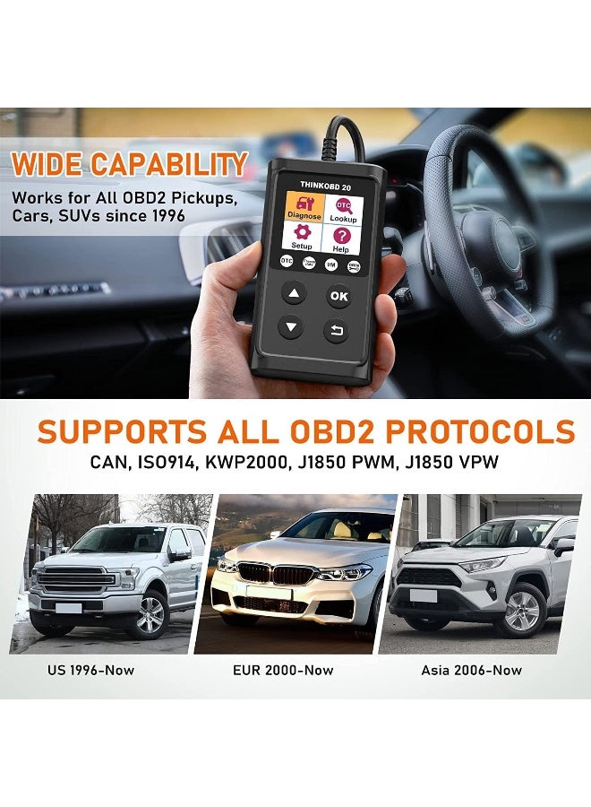 THINKCAR ThinkOBD20 OBD2 Scanner Automotive Code Reader - Image 4