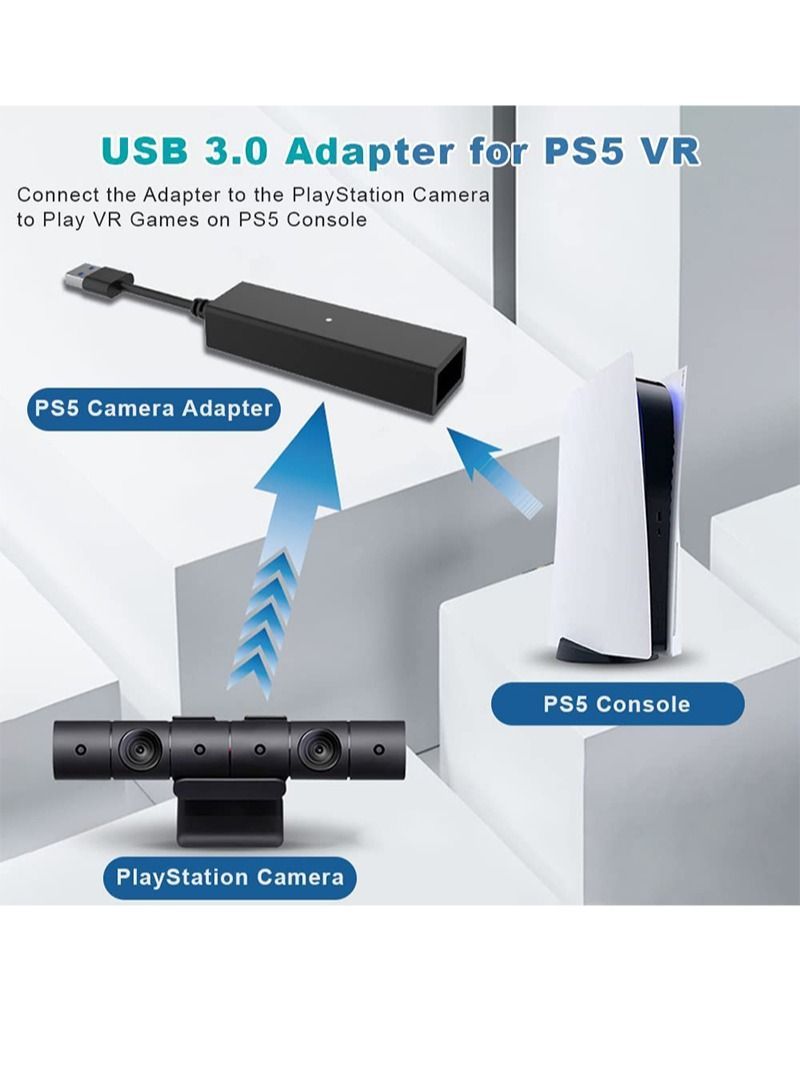 PS VR Adapter PS4 Camera for PS5 Mini Playing on PSVR to Converter Cable - Image 3