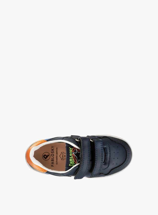 Pablosky Boys Textured Shoes With Hook & Loop Closure - Image 4