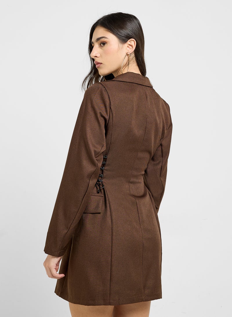 Ginger Double Breasted Blazer Dress  - Image 2