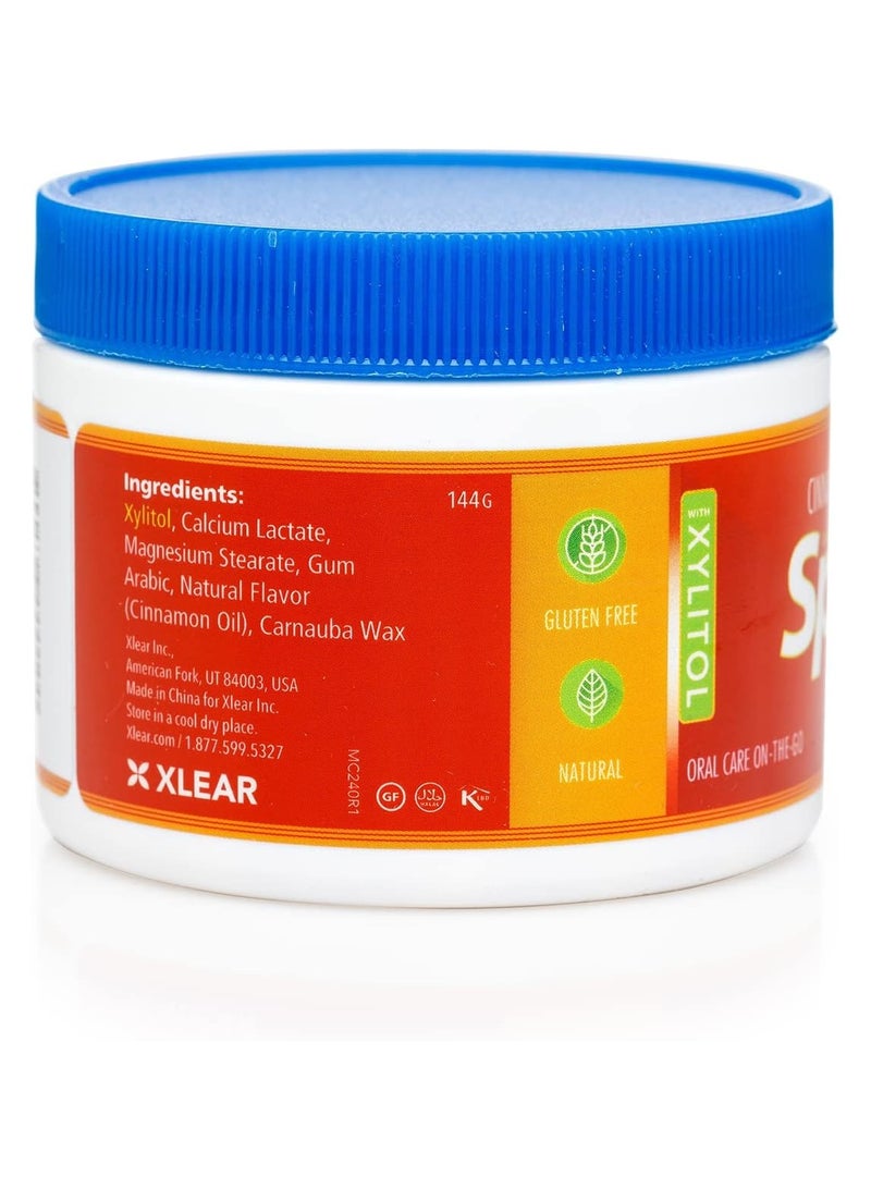 Xlear Natural Cinnamon Xylitol Mint Spray 240 Pieces - Image 2