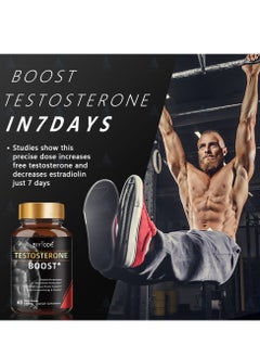 BIYODE Boost Testosterone Booster And Energy Supplement For Men, Boost Energy, Increase Stamina, Enhance Vitality And Performance 60 Capsules  - Image 4
