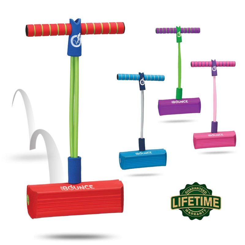 New Bounce Pogo Stick for Toddlers - Foam Jumper for Age 3,4,5,6,7,8 - Outdoor Jumping Toys - Birthday Gift for Toddler Girls and Boys - Image 1