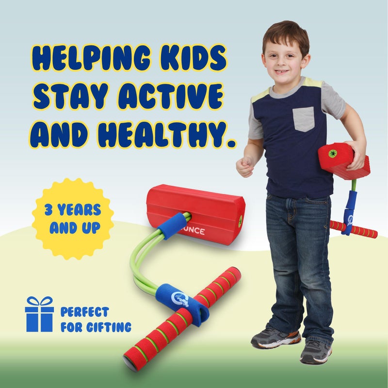 New Bounce Pogo Stick for Toddlers - Foam Jumper for Age 3,4,5,6,7,8 - Outdoor Jumping Toys - Birthday Gift for Toddler Girls and Boys - Image 3