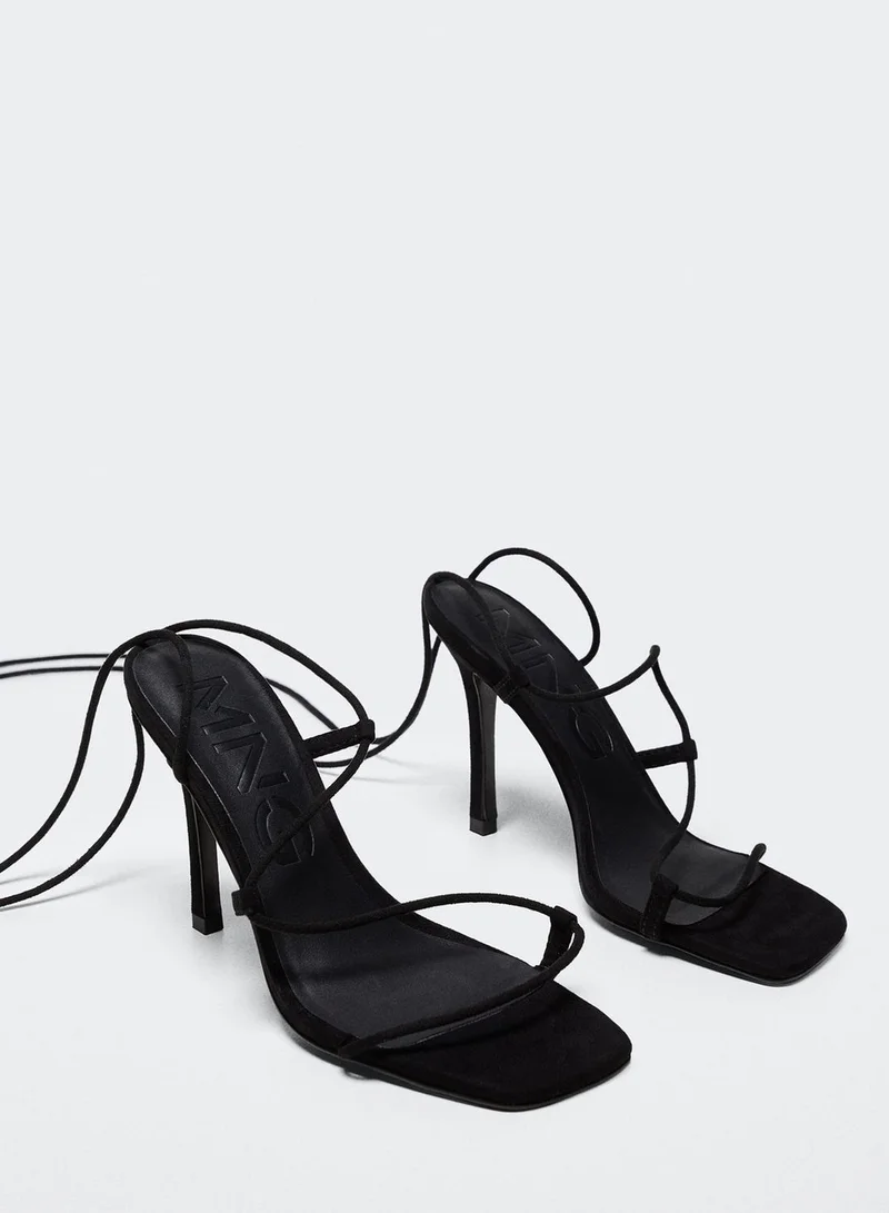 MANGO Heel Strips Sandals