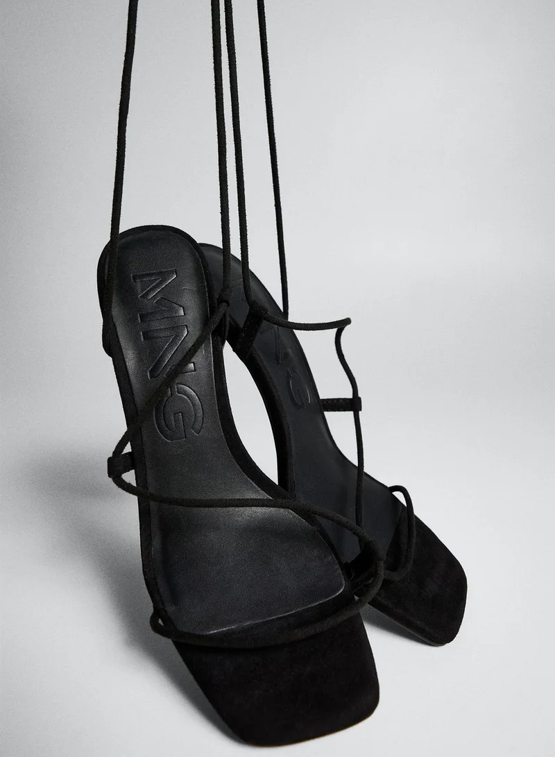 MANGO Heel Strips Sandals